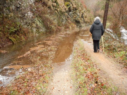 Vers le col de la Paupio