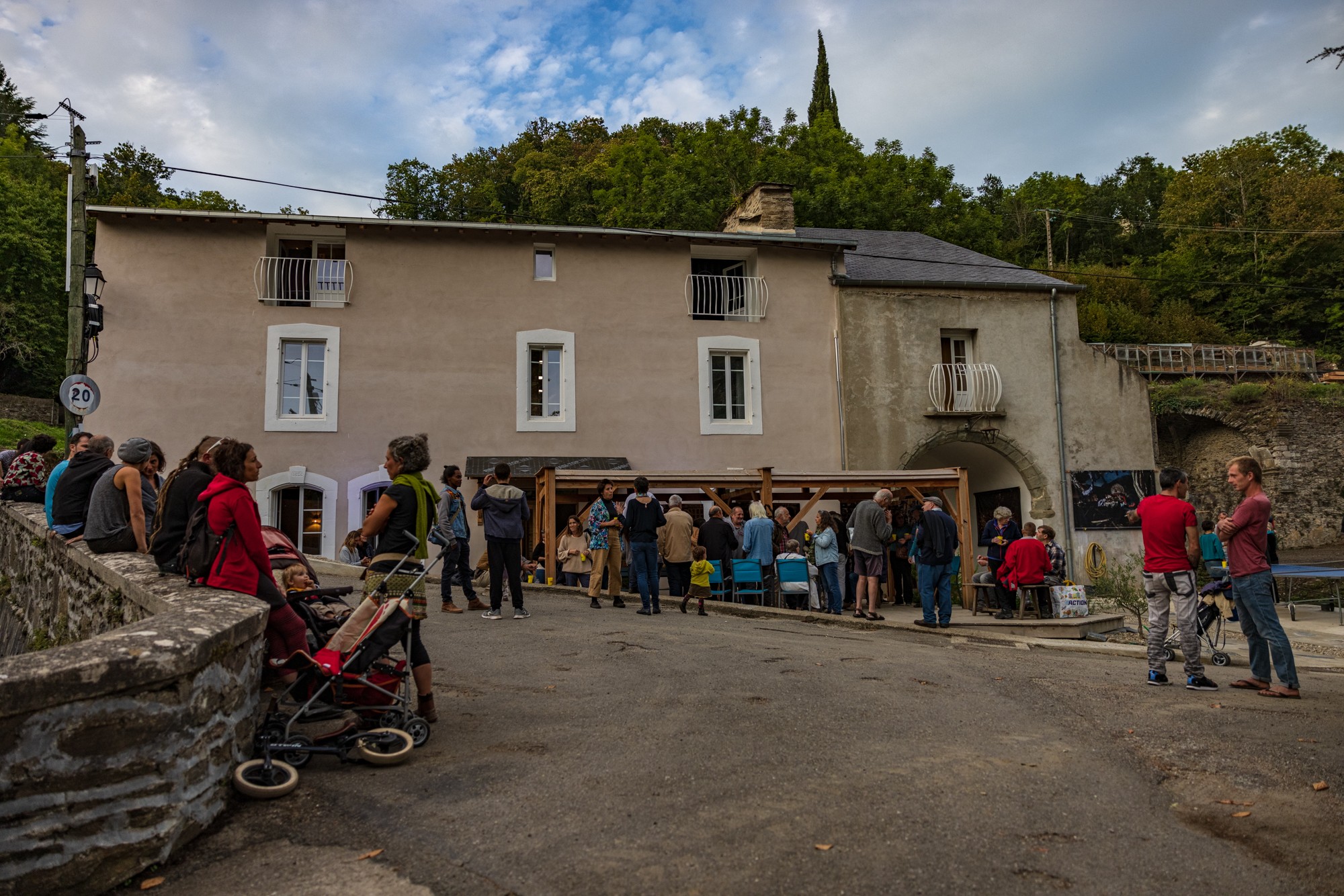 Emmaus lespinassiere inauguration 1