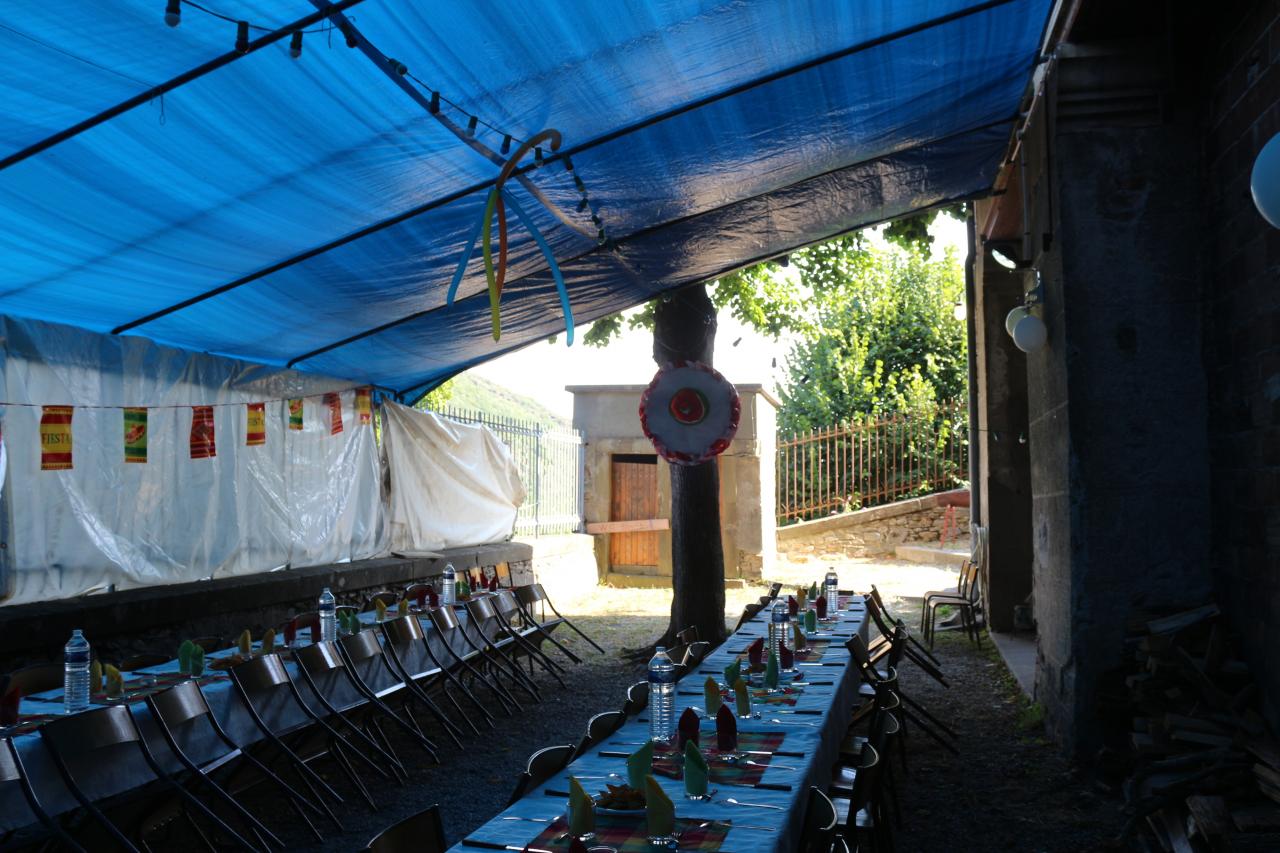 Les Tables décorées