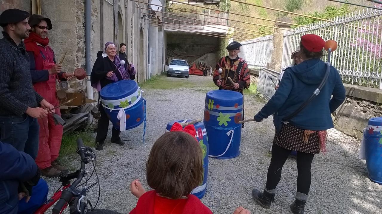 la fanfare au préau 