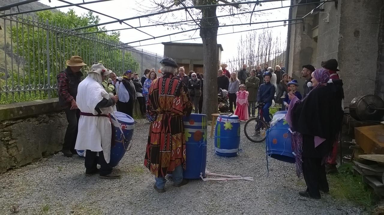 la fanfare au préau 