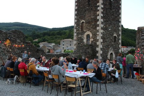 Repas à la tour 7