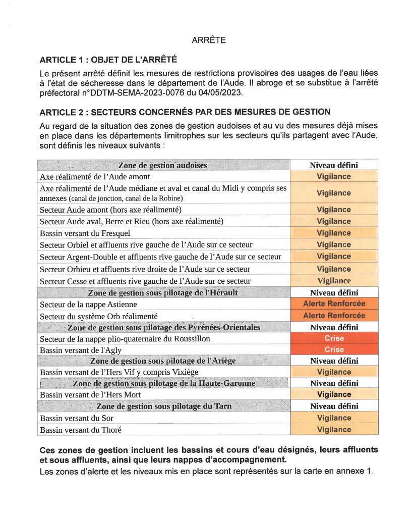 Arrete secheresse 2