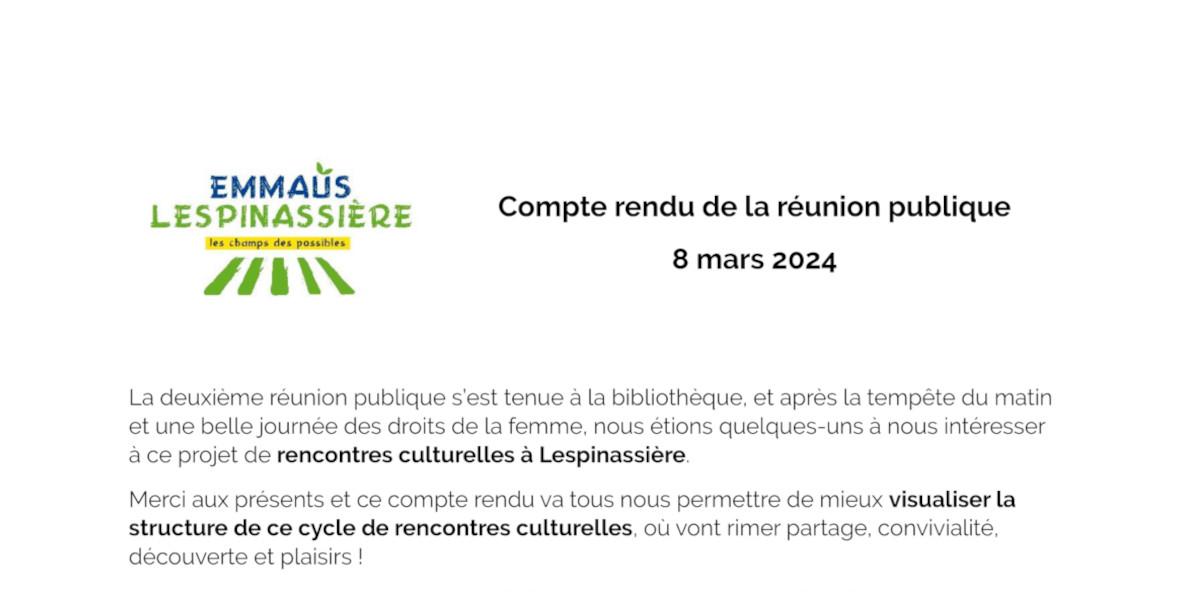 Compte rendu de la reunion publique 8 mars 2024 1