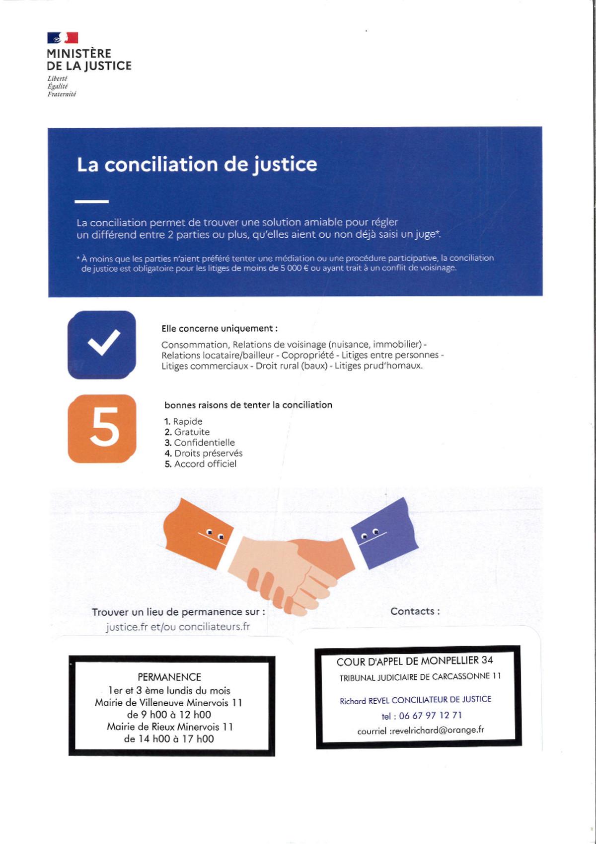 Conciliation de justice