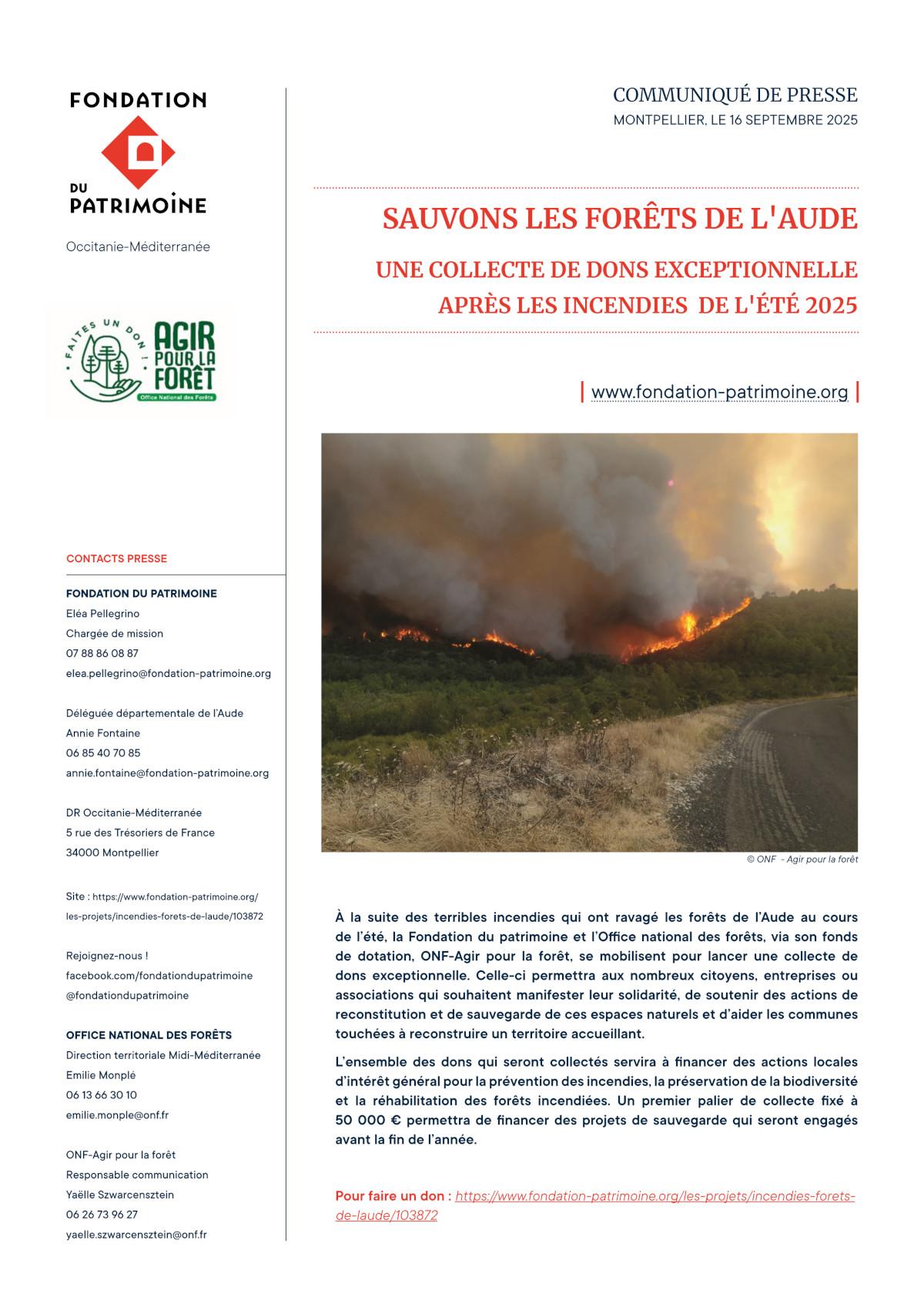 Cp collecte urgence incendies aude 1